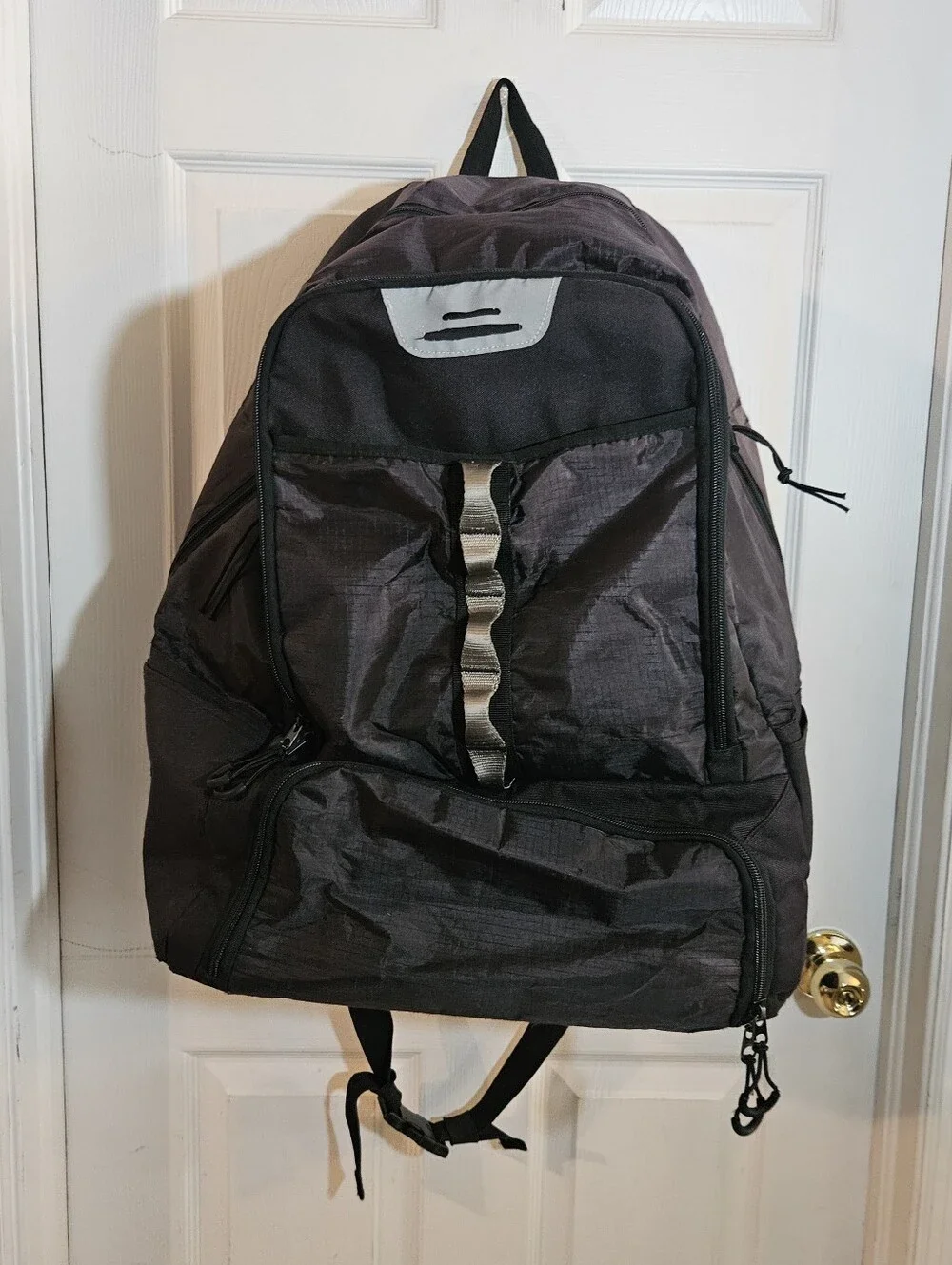 Athletico Lacrosse Bag Lacrosse Backpack Black & Gray Bag XXL